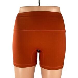 Set Active Form Cloud Brown Coral Yoga Workout Running Athletic Biker Shorts S